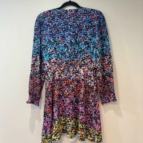 SALONI Multicolor Floral and Stripe Dress - Picture 5 of 6